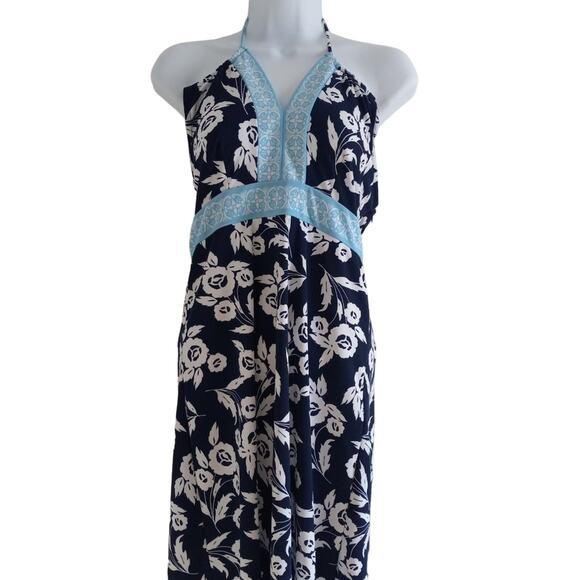 Loft Banded Waist Halter Dress - Picture 2 of 9